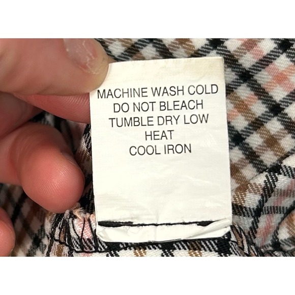 Women's Y2K Plaid Mini Dress Kendall & Kylie Sz-M Pink Lace Bow Fairy Grunge - Picture 7 of 10